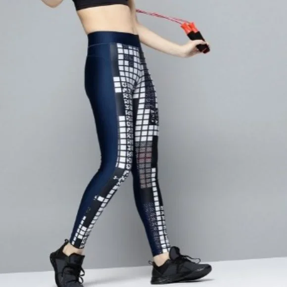 Compression Leggings Under Armour Heatgear Printed Leggings Under